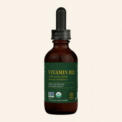 Global Healing Organic Vitamin B12 Liquid 2 fl oz