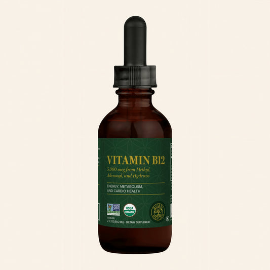 Global Healing Organic Vitamin B12 Liquid 2 fl oz